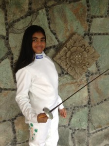 Mayuri Muralidharan Year 7 Australian Fencing Champion