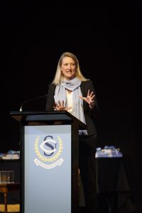 Dr Catherine Ball provided an insightful keynote address at Tuesday's Speech Night
