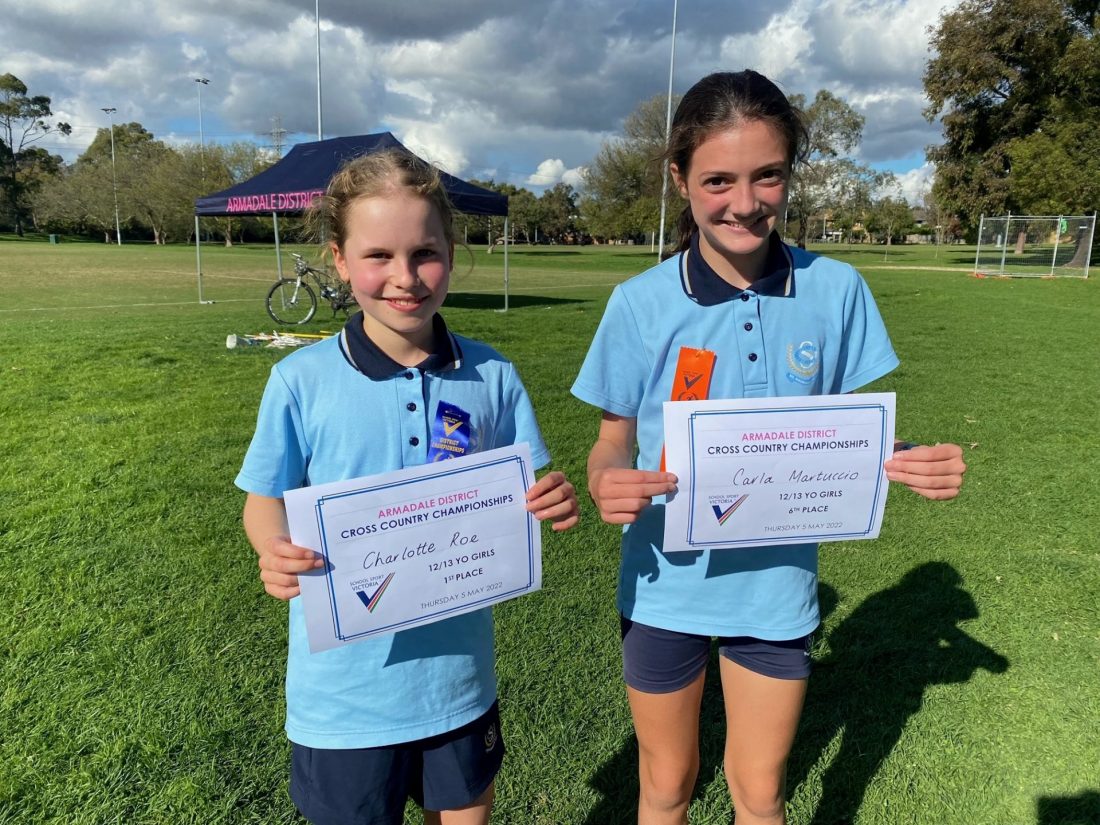 2022 District Cross Country St Catherine's School