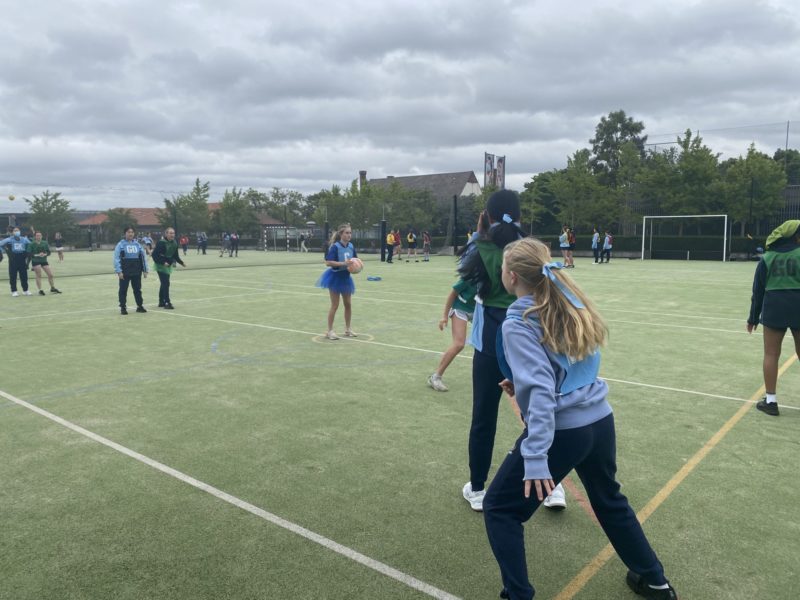 Year 9 House Netball Wellbeing Day 22