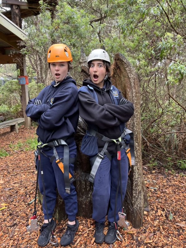 Year 11 Tree Surfing Wellbeing Day 22