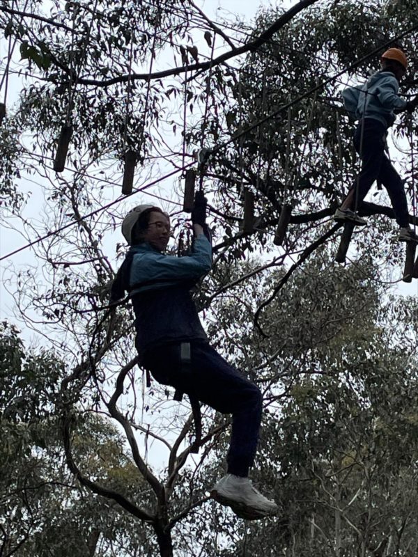 Year 11 Tree Surfing Wellbeing Day 22