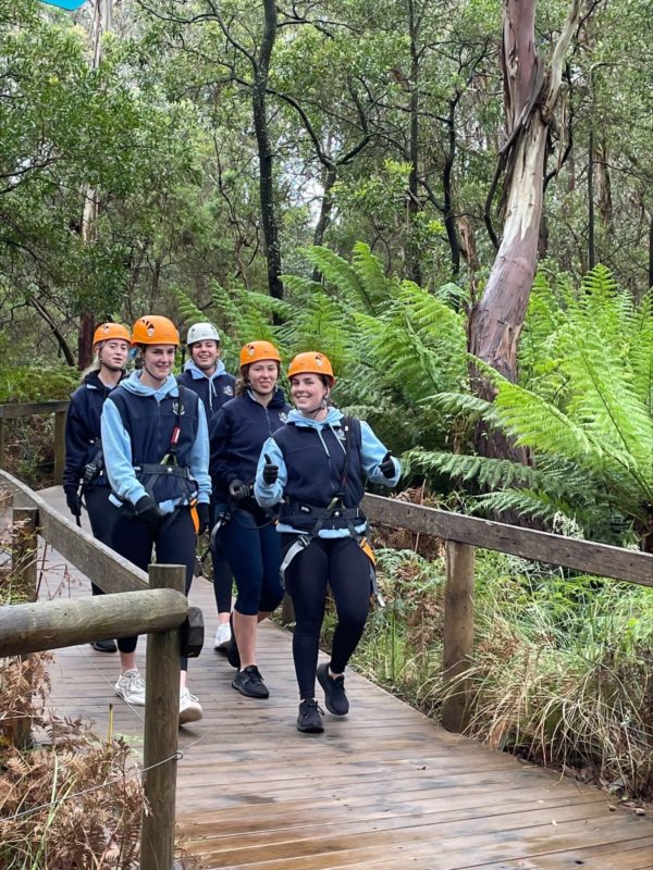 Year 11 Tree Surfing Wellbeing Day 22